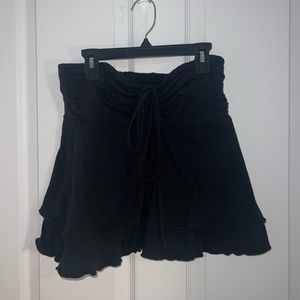 Cute Ruffled Cotton Skirt
